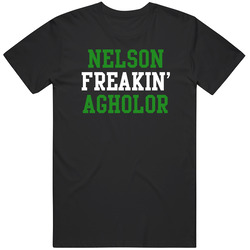 Nelson Freakin' Agholor Philadelphia Football Player Cool Fan Retro Graphic Unisex Cotton Black T Shirt