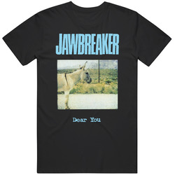 Jawbreaker Band Dear You Album Donkey Retro Graphic Unisex Cotton Black T Shirt