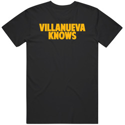 Alejandro Villanueva Knows Pittsburgh Football Player Sports Fan Retro Graphic Unisex Cotton Black T Shirt