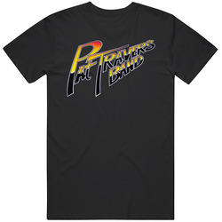 Pat Travers Band 2 Retro Graphic Unisex Cotton Black T Shirt