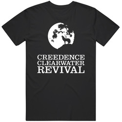 Creedence Clearwater Revival 1 - The Ultimate Collection P03e Retro Graphic Unisex Cotton Black T Shirt