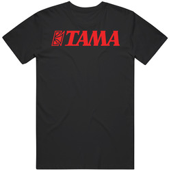 Tama Drums 2 Retro Graphic Unisex Cotton Black T Shirt