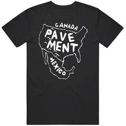 Tr Pavement 9fkdfk Retro Graphic Unisex Cotton Black T Shirt