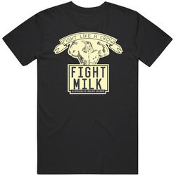 Tw Its Always Sunny In Philadelphia - Fight Milk 220815 Retro Graphic Unisex Cotton Black T Shirt