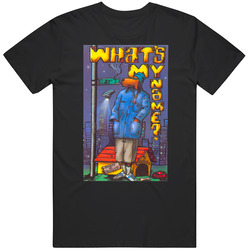 Snoop Dogg What's My Name 1993 Retro Doggystyle Beware Of Snoop Retro Graphic Unisex Cotton Black T Shirt
