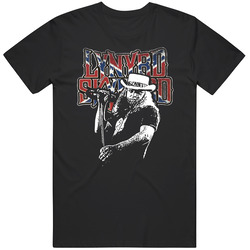 Rv2 Retro Graphic Unisex Cotton Black T Shirt