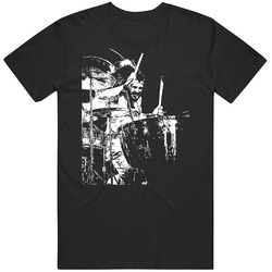 Jb Retro Graphic Unisex Cotton Black T Shirt