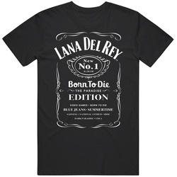 Hal Lana D8fjdsf Retro Graphic Unisex Cotton Black T Shirt