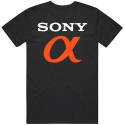 Sony Retro Graphic Unisex Cotton Black T Shirt