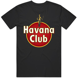 Chin Havana 9dkdsfc Retro Graphic Unisex Cotton Black T Shirt
