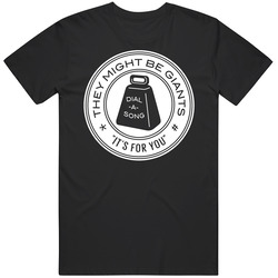 Hal They Might Be Giants - Dial A Song 1 190116 Retro Graphic Unisex Cotton Black T Shirt