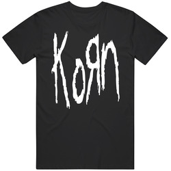 Ren Korn 1 050715 Retro Graphic Unisex Cotton Black T Shirt