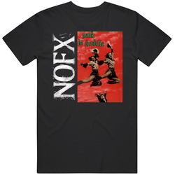 Nofx Punk In Drublic Amdt Retro Graphic Unisex Cotton Black T Shirt
