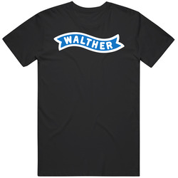 Wex Walther 9sjfsdf Retro Graphic Unisex Cotton Black T Shirt