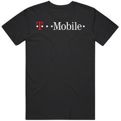 Chin T-mobile 9jsdfsdf Retro Graphic Unisex Cotton Black T Shirt