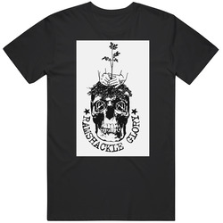 Ramshackle Glory 2200x3000 Retro Graphic Unisex Cotton Black T Shirt