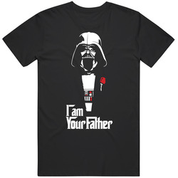 Darthvaderblack Retro Graphic Unisex Cotton Black T Shirt