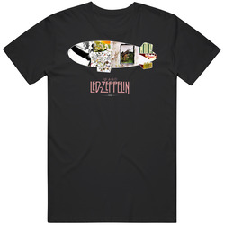 Chin Led 9d8fjdsffd Retro Graphic Unisex Cotton Black T Shirt