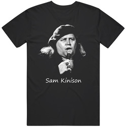 Asfs Sam Kinison Zv Retro Graphic Unisex Cotton Black T Shirt