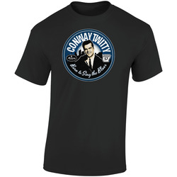 Hal Conway Sdf8sfdsf Retro Graphic Unisex Cotton Black T Shirt