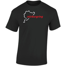 Das Nurburgring 8dfjgg Retro Graphic Unisex Cotton Black T Shirt