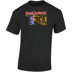 Hal Iron Df8usdjffd Retro Graphic Unisex Cotton Black T Shirt