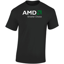 Das Amd Dskimd Retro Graphic Unisex Cotton Black T Shirt