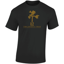 Das U2 Er9lfeksf Retro Graphic Unisex Cotton Black T Shirt