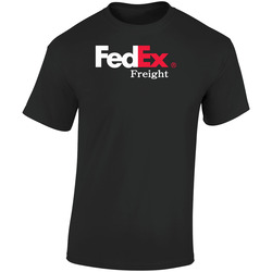 Fedex Freight Shipping Company Logo Retro Graphic Unisex Cotton Black T Shirt