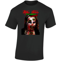 Drag Hell Zombies - Meat Lovers Official Movie T Shirt11 Retro Graphic Unisex Cotton Black T Shirt