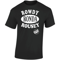 Ronda Rousey Black Retro Graphic Unisex Cotton Black T Shirt