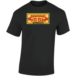 Donovans Fite Club - Ray Donovan Inspired Retro Graphic Unisex Cotton Black T Shirt