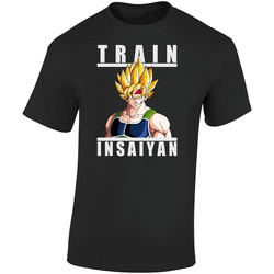 Trein 2 Hitam Retro Graphic Unisex Cotton Black T Shirt