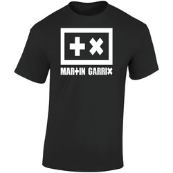 Martin Garrix 1 Black Retro Graphic Unisex Cotton Black T Shirt