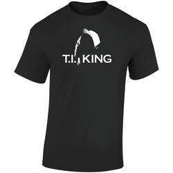 T.i King Rap Music Retro Graphic Unisex Cotton Black T Shirt