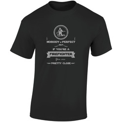 Ffighter Retro Graphic Unisex Cotton Black T Shirt