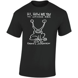 How Are You Funny Men's Black Retro Graphic Unisex Cotton Black T Shirt