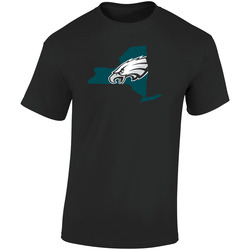 Philly - New York Retro Graphic Unisex Cotton Black T Shirt