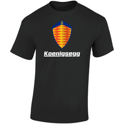 Koenigsegg Retro Graphic Unisex Cotton Black T Shirt