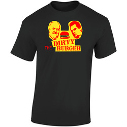 Dirtyb Retro Graphic Unisex Cotton Black T Shirt