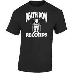 Row Retro Graphic Unisex Cotton Black T Shirt