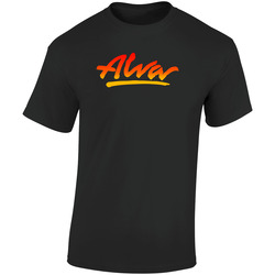 New Alva Skateboard Skate Decks Logo Standard Black T- S To 5xl Retro Graphic Unisex Cotton Black T Shirt