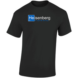 Breaking Bad Respect The Chemistry Heisenberg Retro Graphic Unisex Cotton Black T Shirt