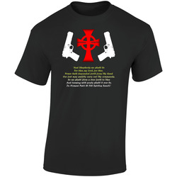 Boondock Saints Movies Funny Standard Black T-Shirt Color S to 5XL Retro Graphic Unisex Cotton Black T Shirt