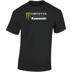 New Racing Energy Kawasaki Motor Standard Black T- S To 5xl Retro Graphic Unisex Cotton Black T Shirt