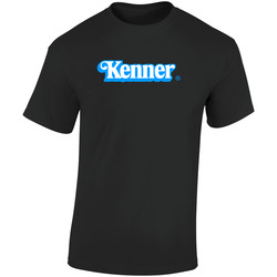 Kenner Retro Graphic Unisex Cotton Black T Shirt