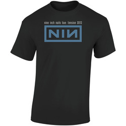 Ninlive-b200 Retro Graphic Unisex Cotton Black T Shirt