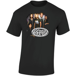 Styx Band Group Shot Retro Graphic Unisex Cotton Black T Shirt