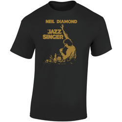 The Jazz Singer Neil Diamond Movie Retro Graphic Unisex Cotton Black T Shirt