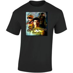 Shenmue Sega Dreamcast Classic Video Game Retro Graphic Unisex Cotton Black T Shirt